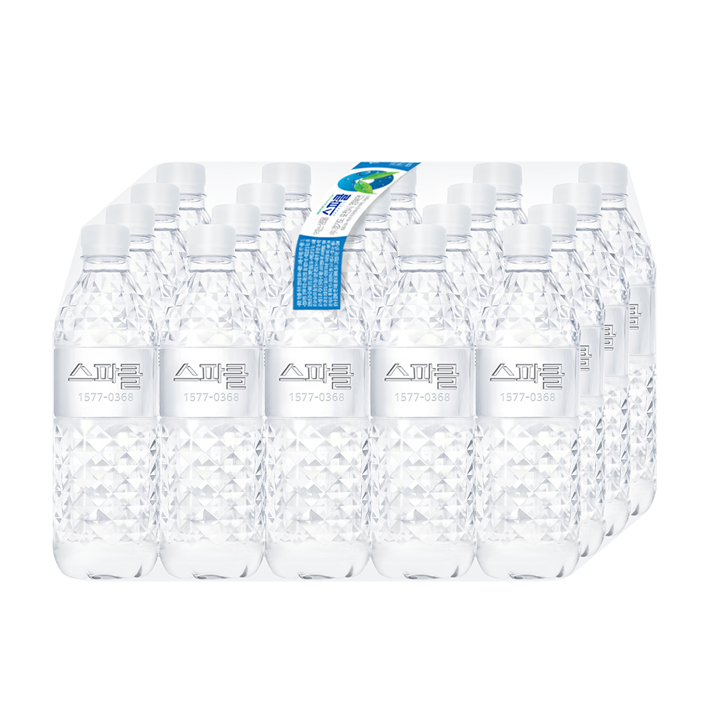 생수 수원지를 못 고르는 게 걸리더라고요 — 스파클 무라벨 500ml 80개 8,700원