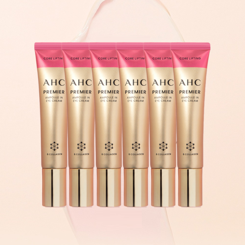 AHC 아이크림 12ml 6개 7,700원, ‘1억 개’는 이전 시즌이고 향료가 들어 있어요 — 프리미어 앰플 인 아이크림 코어리프팅